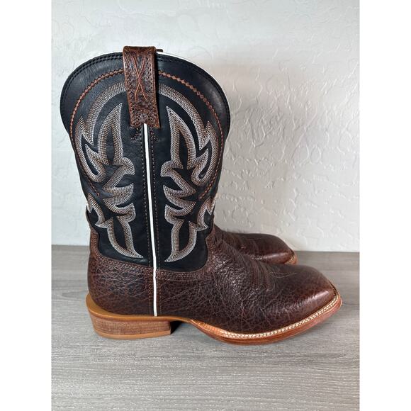 Twisted X® Men's Size 10 D Tech X Elephant Print Brown/Black Boots MXTL003 - Picture 4 of 7